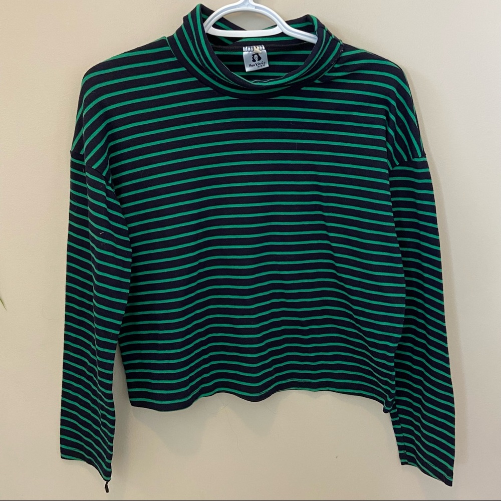 Boxy Turtleneck Sweater